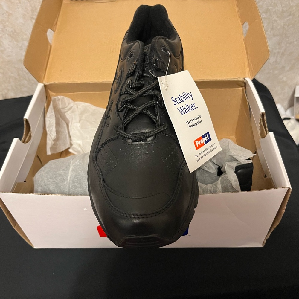 Propet Men's Black Stability Athletic Shoes